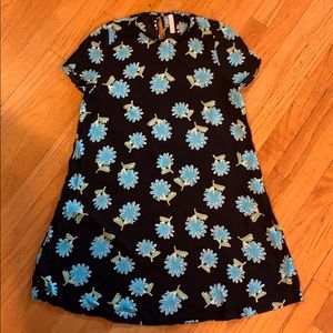 Zara Blue Flower Dress